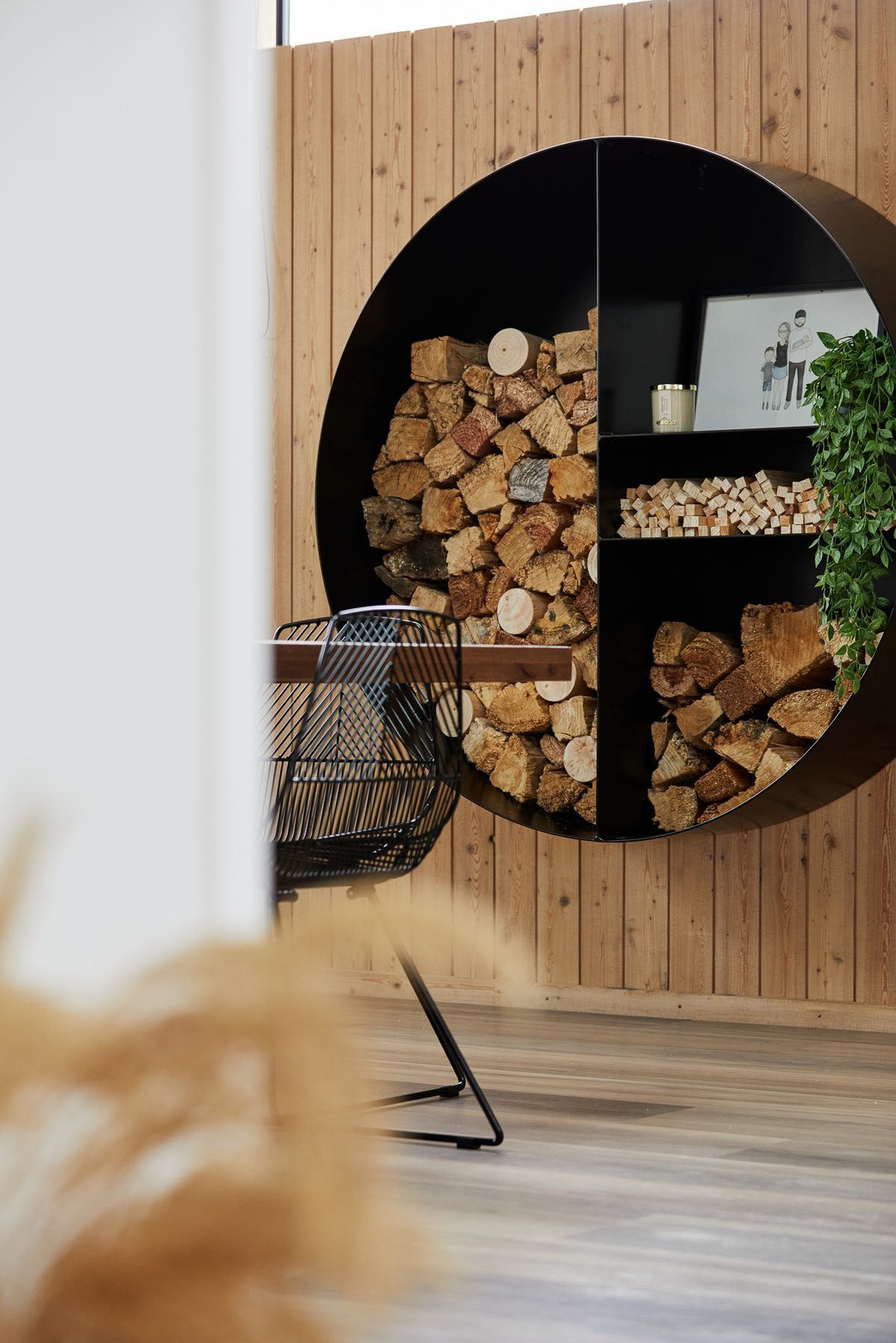 The log store, built in.